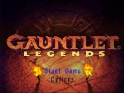 Gauntlet Legends Title Screen